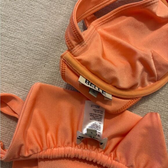 Belle the Label XL/L Bikini Set Oracle Top Bare Bottom Free People Camelia NEW - Picture 13 of 14